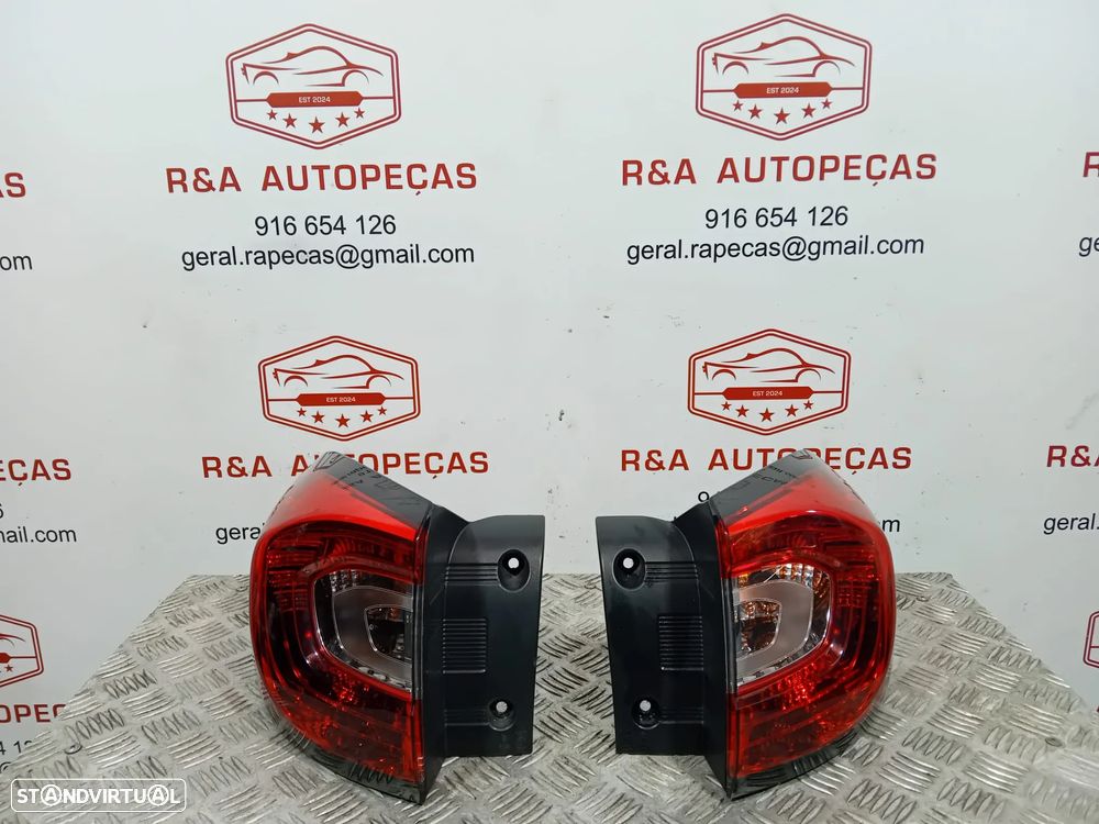 Farolins Trás Traseiro Esquerdo Renault Captur Originais - 2