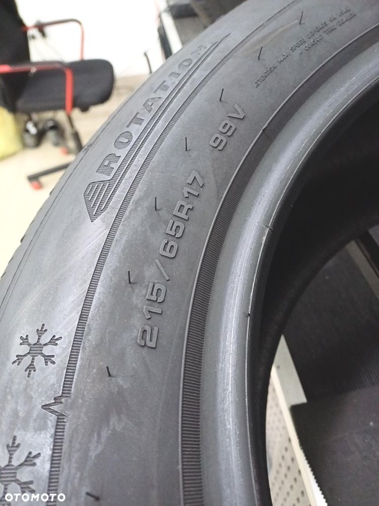 2x 215/65r17 dunlop  opony zimowe 52755 - 5
