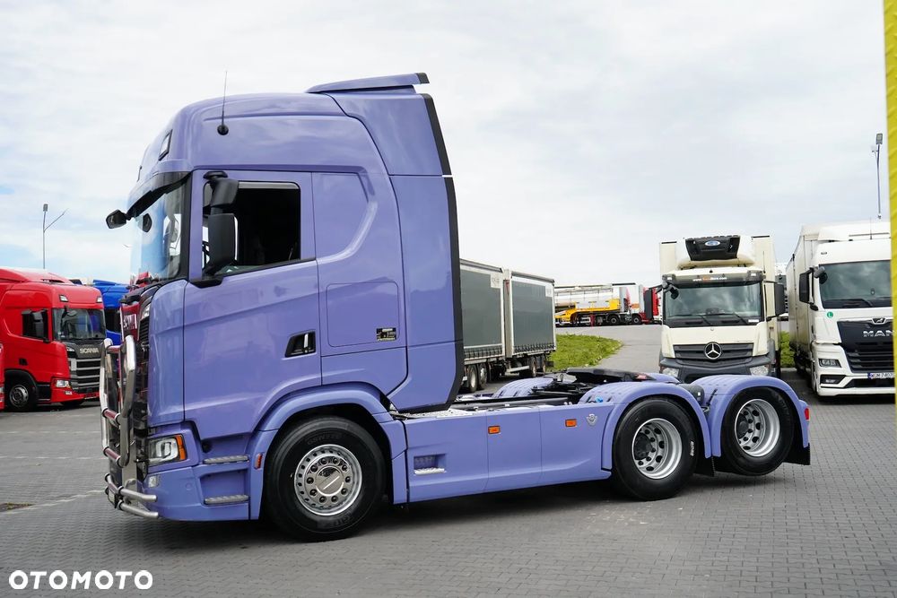 Scania / S 590 / V 8 / E 6 / ACC / BOOGIE / 3 OSIE / RETARDER / DMC 80 000 KG / JAK NOWA - 4