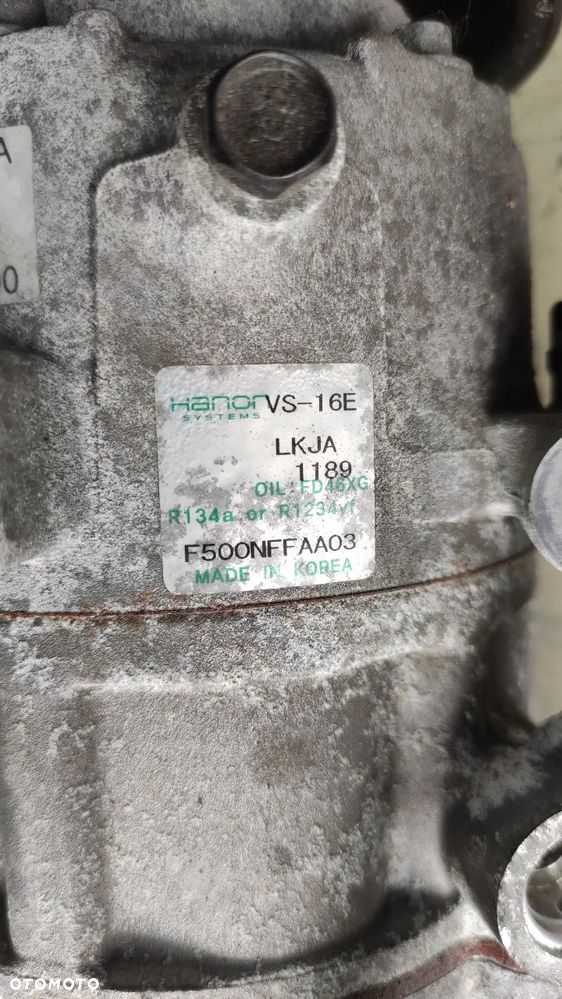 F500NFFAA03 Kompresor Klimatyzacji KIA CARENS SPORTAGE 1.6 / 104 - 4