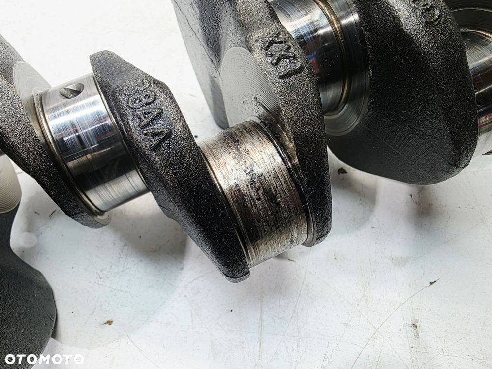 WAŁ KORBOWY AUDI VOLKSWAGEN SEAT SKODA 2.0 TDI CFF CJC 38AA 5/26 ZATARTY - 8