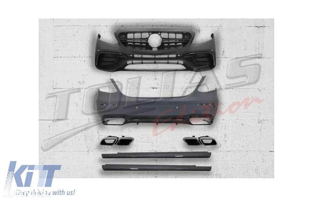 Pachet Mercedes E class W213 2016-2020 E63 design - 1