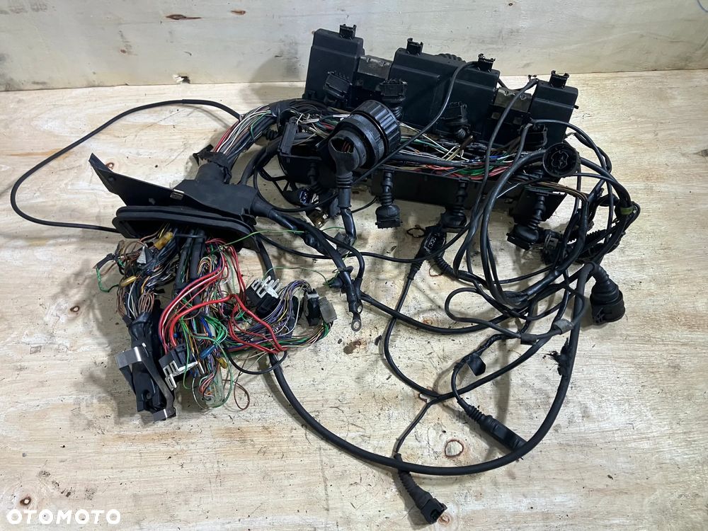 WIĄZKA SILNIKA INSTALACJA BMW E38 M60 B30 B40 M62 V8 AUTOMAT SWAP - 7