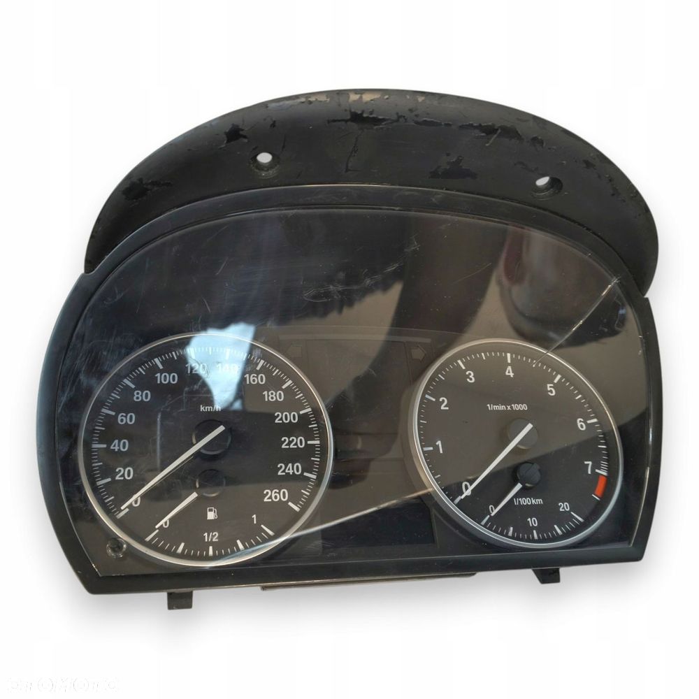 LICZNIK ZEGARY 9143819-01 BMW E90 E92 E93 2.0 B Benzyna 192 329km eu 07-12 - 5