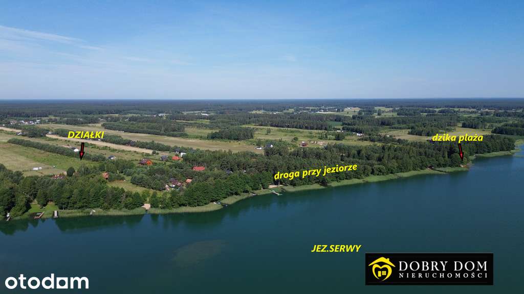 Okazja*4działki budowlane nad Serwami - Pełny obrazek: 5/8