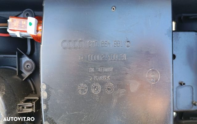 Consola centrala 8K0864981 Audi A4 B8/8K [2007 - 2011] - 2