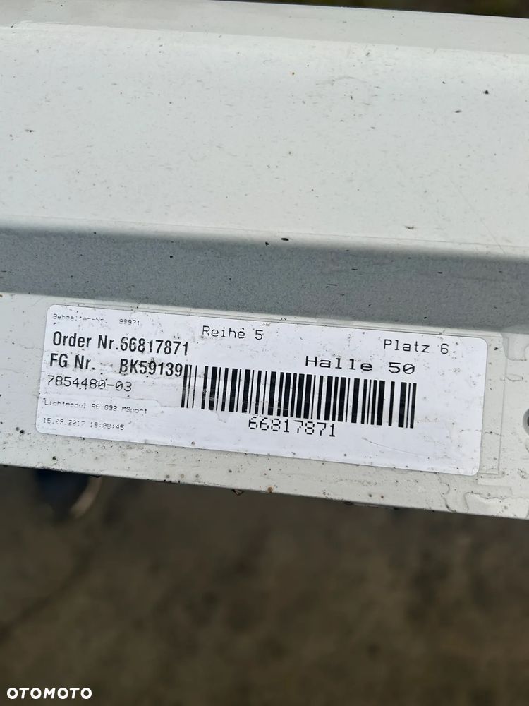 BMW 6 G32 M-PAKIET LISTWA PROGOWA PRAWA 7854480 - 2