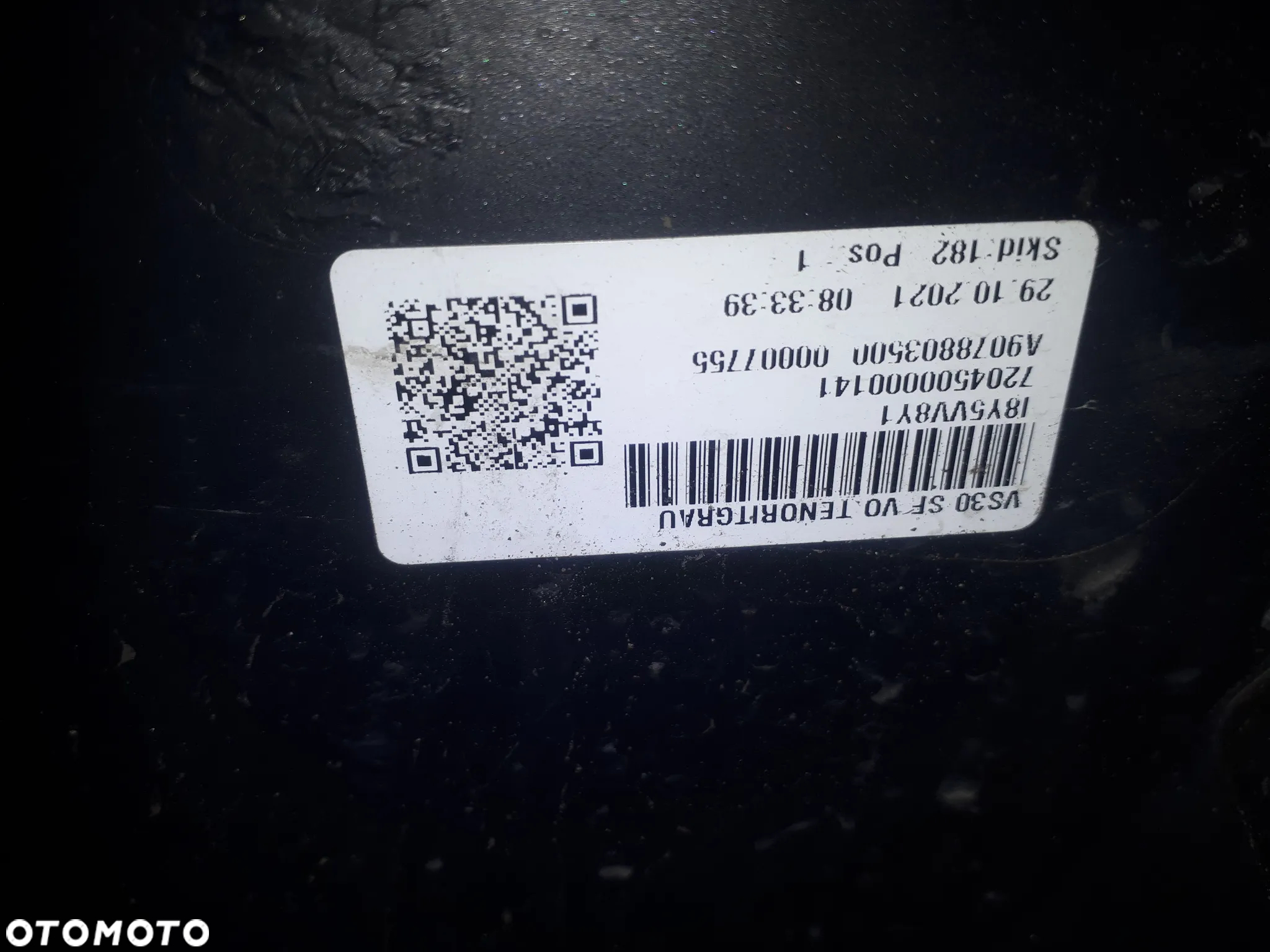 MERCEDES SPRINTER 907 910  Zderzak Przedni Pdc Halogeny Lakierowany Oryginał - 3