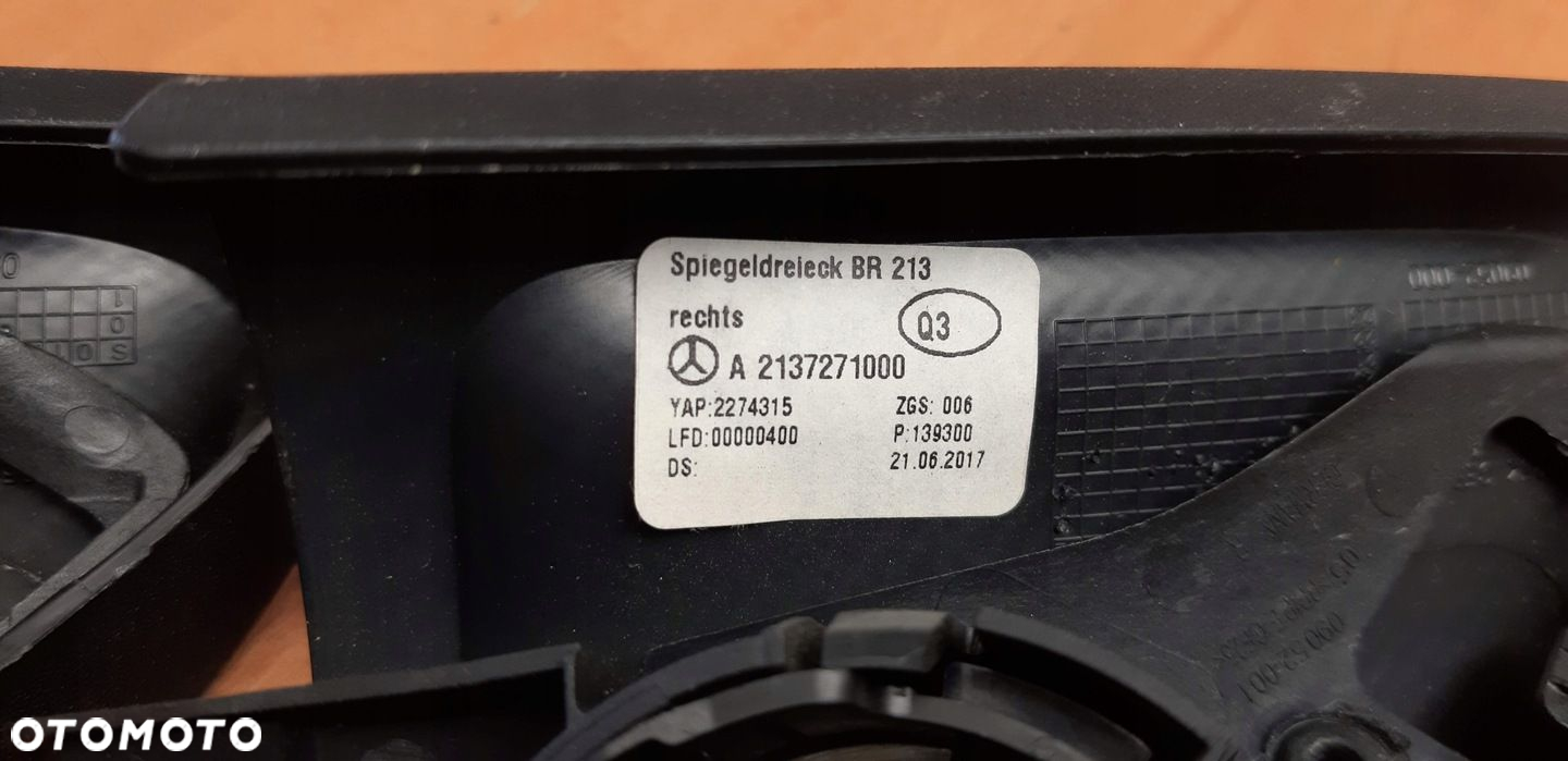 Mercedes E Klasa W213 głośnik drzwi trójkąt prawy lewy A2137271000 - 4