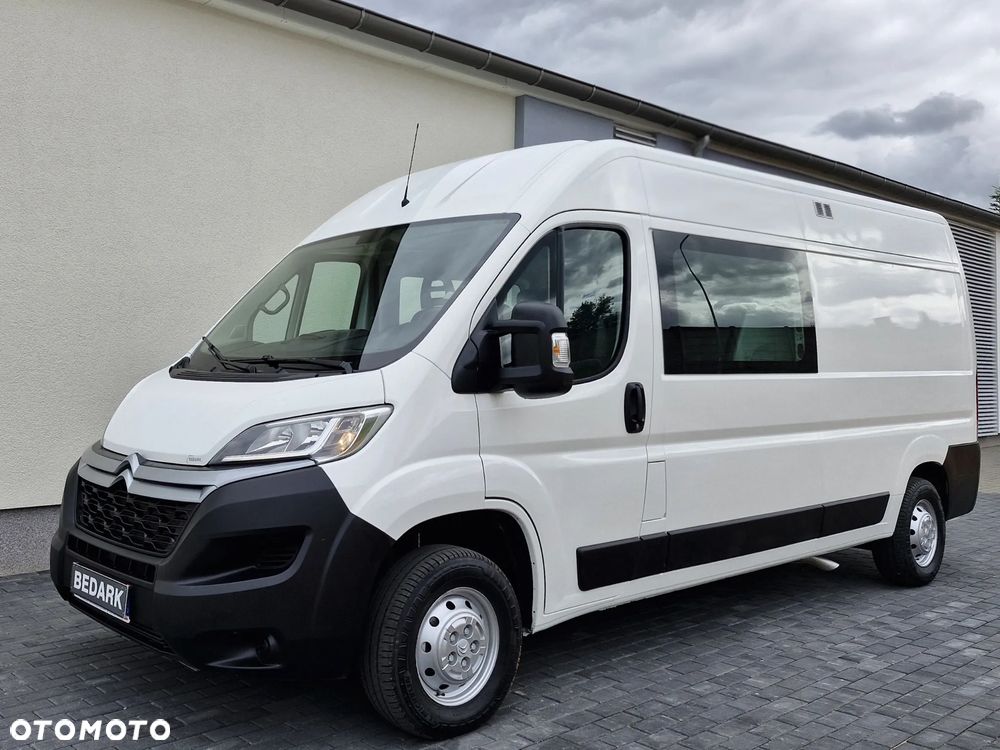 Citroën Jumper L3H2, BRYGADÓWKA, 7 miejsc, DOKA, tempomat, klima, - 5