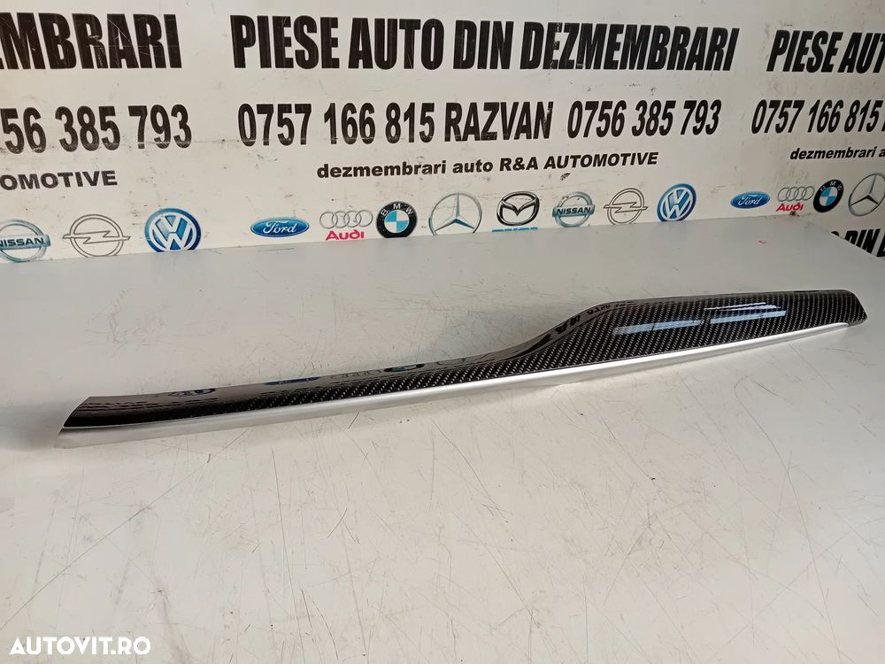 Ornament Trim Bord Carbon Alfa Romeo Stelvio Quadrifoglio An 2017-2022 Volan Stanga Europa - 3