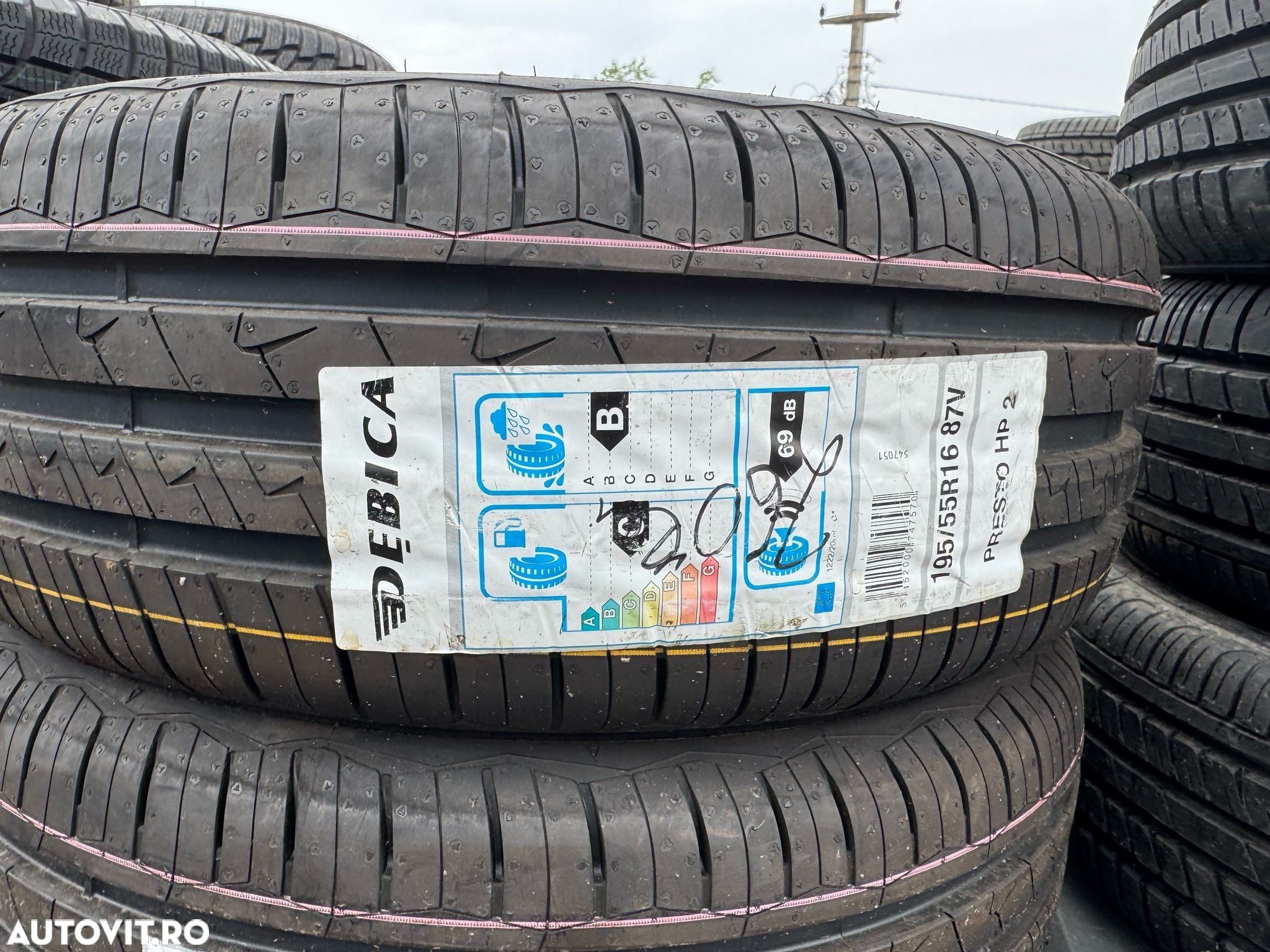 ANVELOPE DE VARĂ 195/55R16 87V DEBICA PRESTO UHP 2 - 1