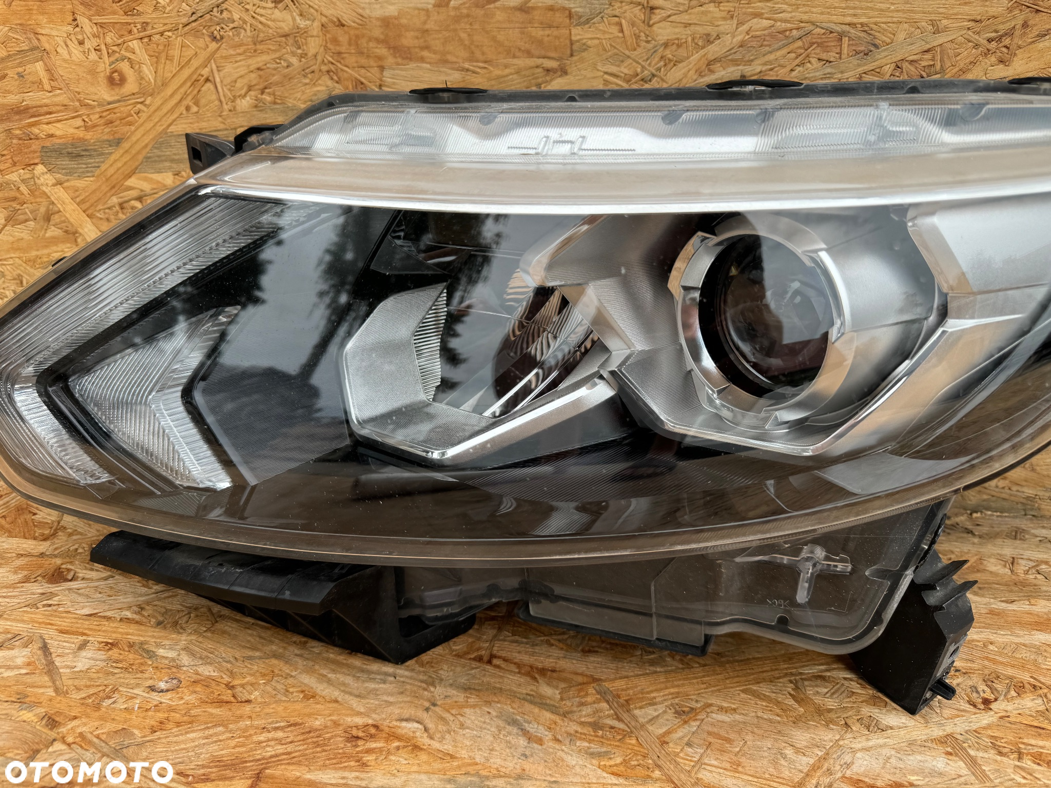 LAMPA REFLEKTOR PRZÓD PRZEDNIA LEWA LH NISSAN QASHQAI J11 II 2 13-17 SOCZEWKA+LED 100-13899L MD-E13-13899L ORYGINAŁ - 3