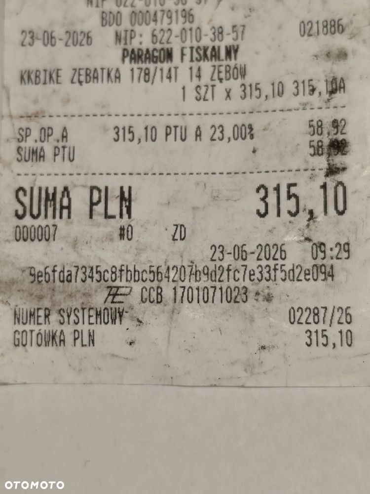 Zębatka KKBIKE - 5
