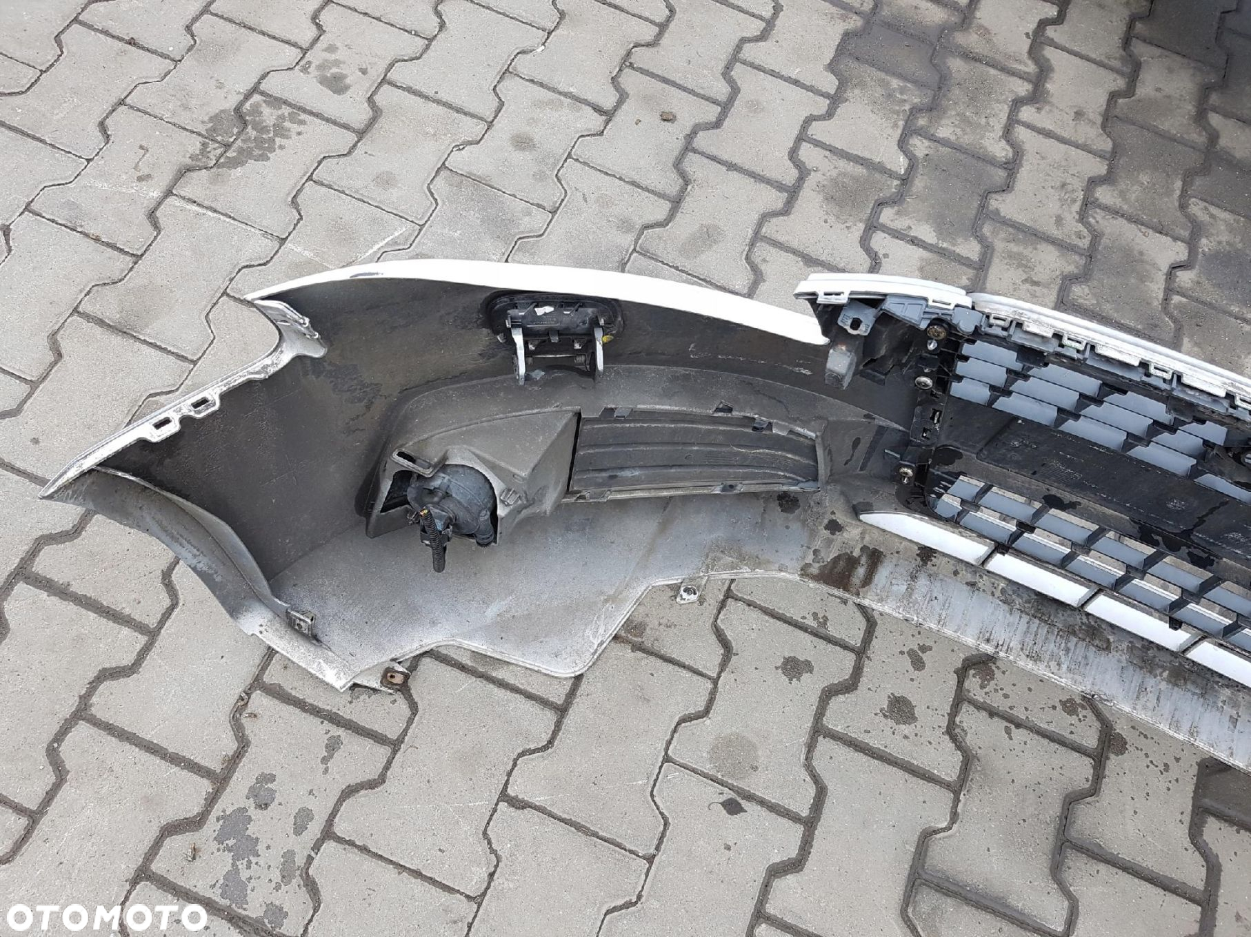 AUDI A4 B8 08-11r ZDERZAK PRZÓD PRZEDNI GRILL - 13