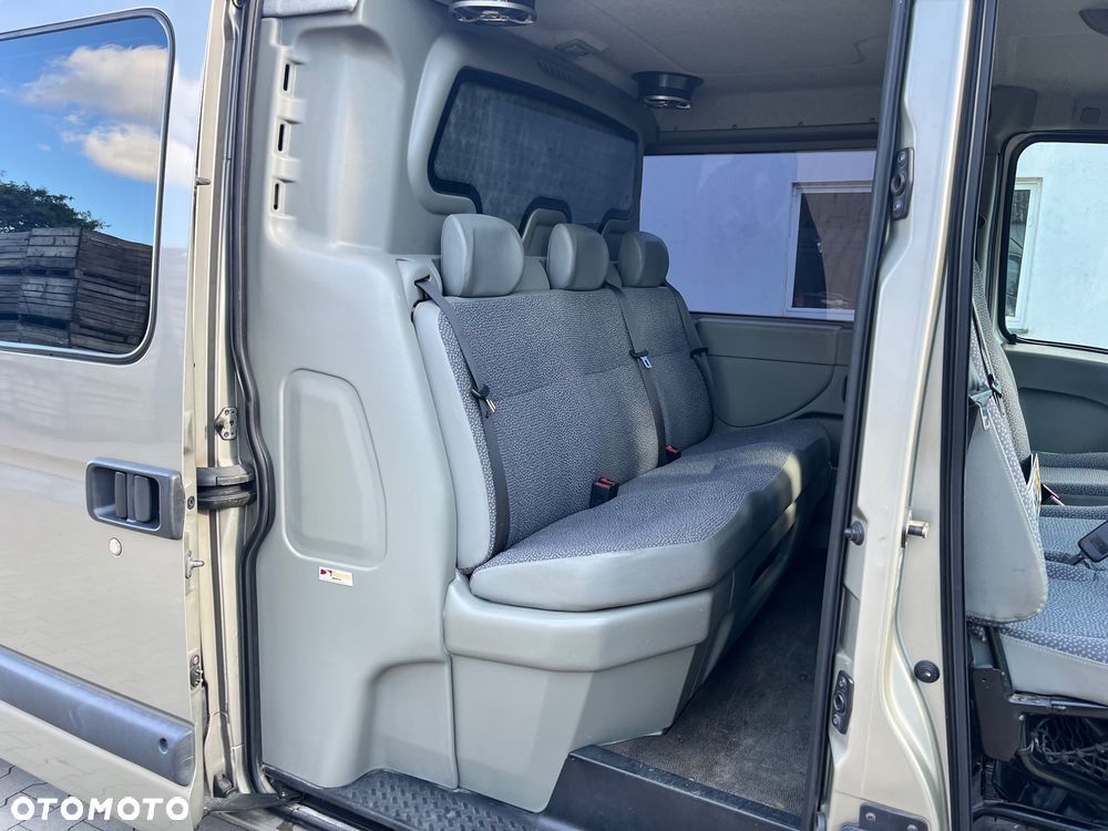 Opel Movano / L3H2 / Master / 2.5 D / 145 KM / brygadówka / doka / 6 osób / klima / WEBASTO / z Niemiec / Super stan - 13