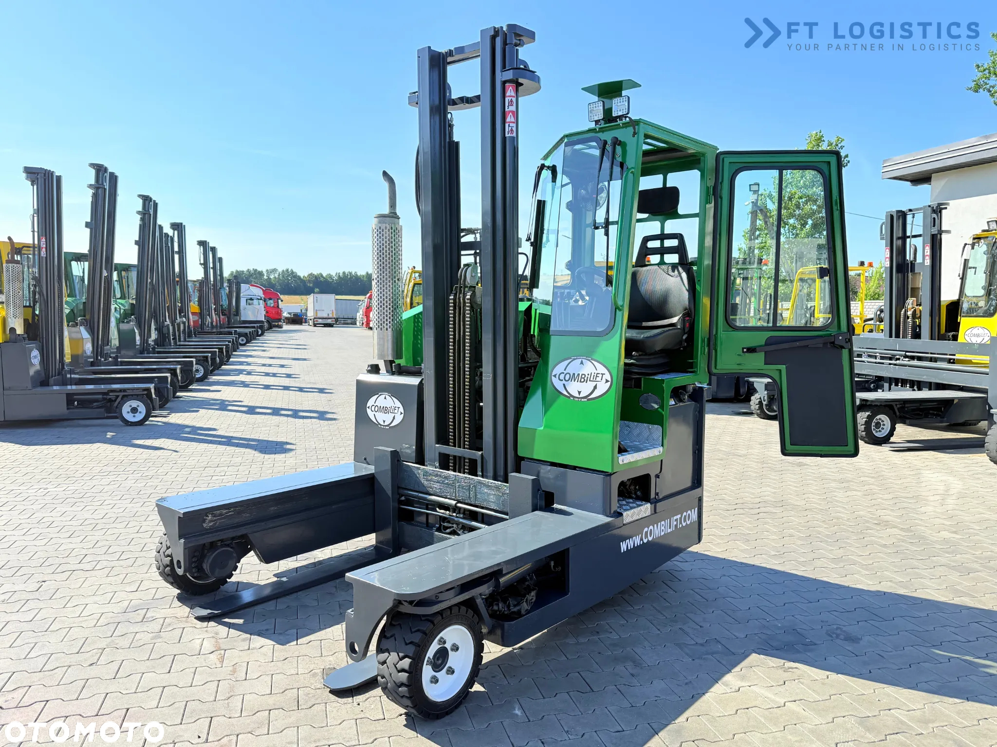 Combilift C3000 / DUPLEX - 4100MM / DIESEL / WOLNY SKOK / KABINA / JAK NOWY - 6