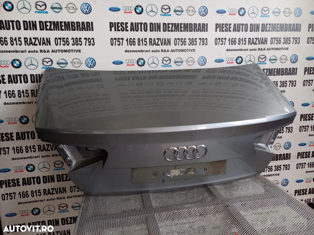 Capota Spate Portbagaj Hayon Audi A8 4H D4 Originala Intacta An 2010-2011-2012-2013-2014-2015-2016- - 8