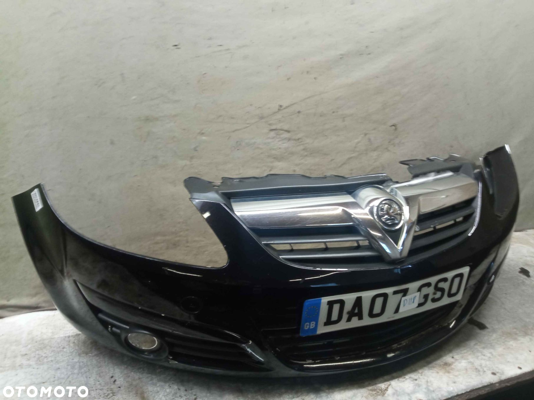 @ ZDERZAK PRZÓD PRZEDNI DO OPEL CORSA D Z20R HALOGENY - 4
