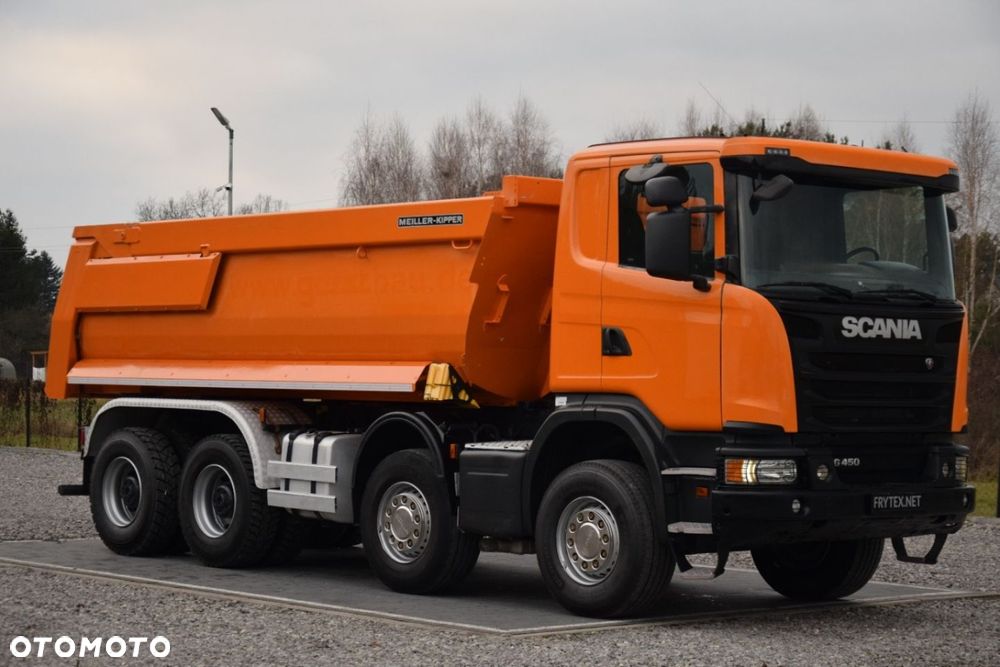 Scania G450 8x4 Meiller Kipper Hydroklapa - 1