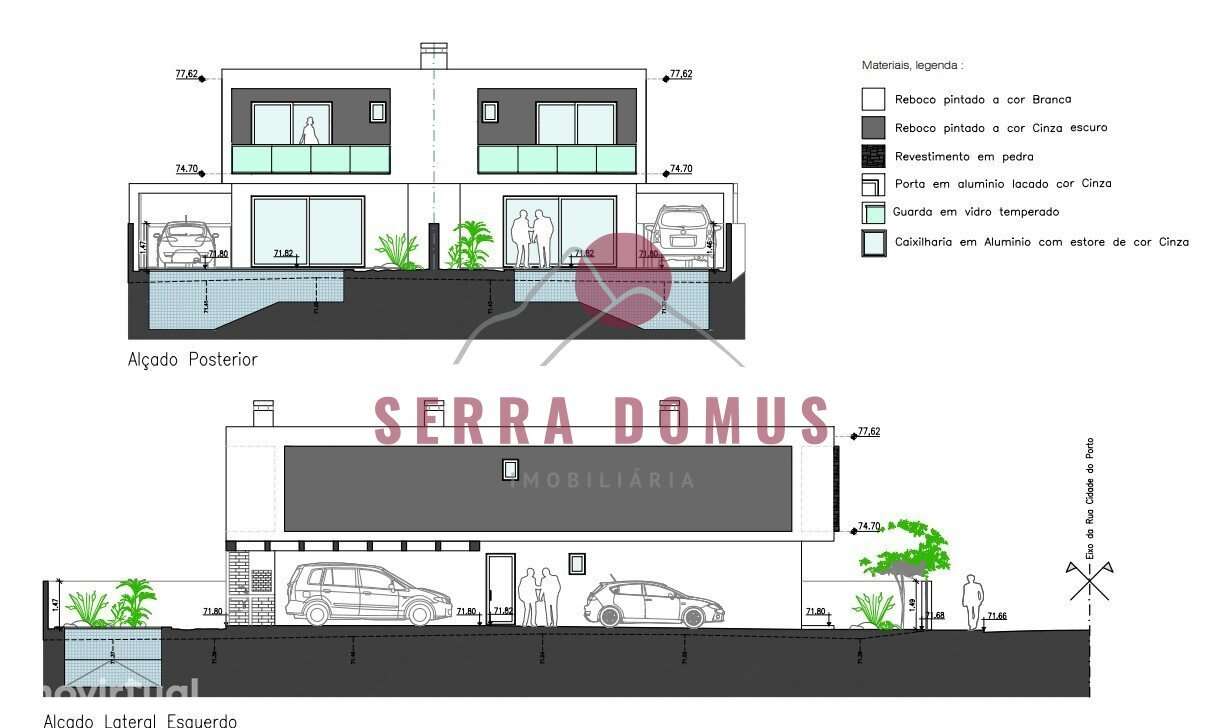 Moradia Geminada frações A ou B com tipologia T4 com piscina em Fer... - Grande imagem: 5/7