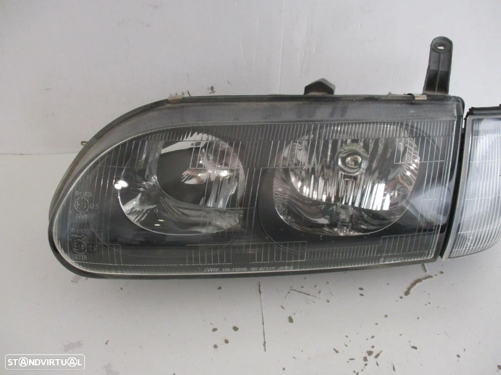 farol optica esquerda Mitsubishi space gear L 400 2001 - 2