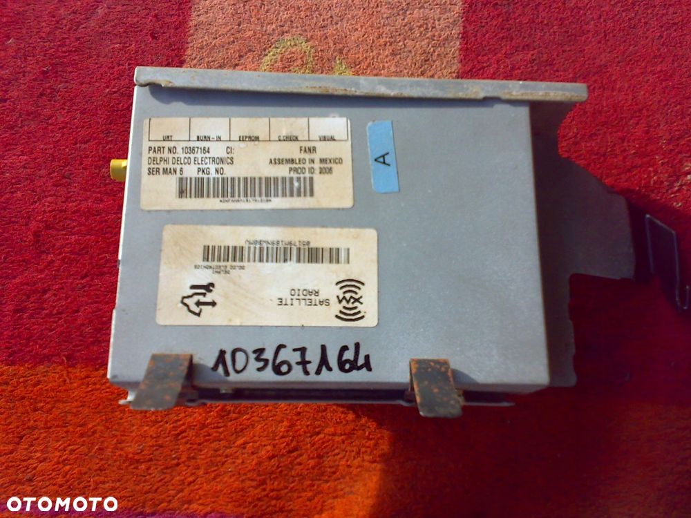 hummer h2 2006r. moduŁ radia antenowy 10367164 - 1