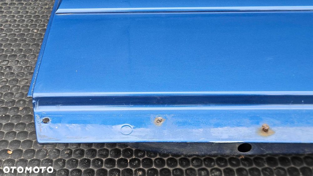 Drzwi Tył Tylne Poszycie Lewe Prawe Niebieskie LZ5W Audi A4 B6 Oryginalny lakier - 11