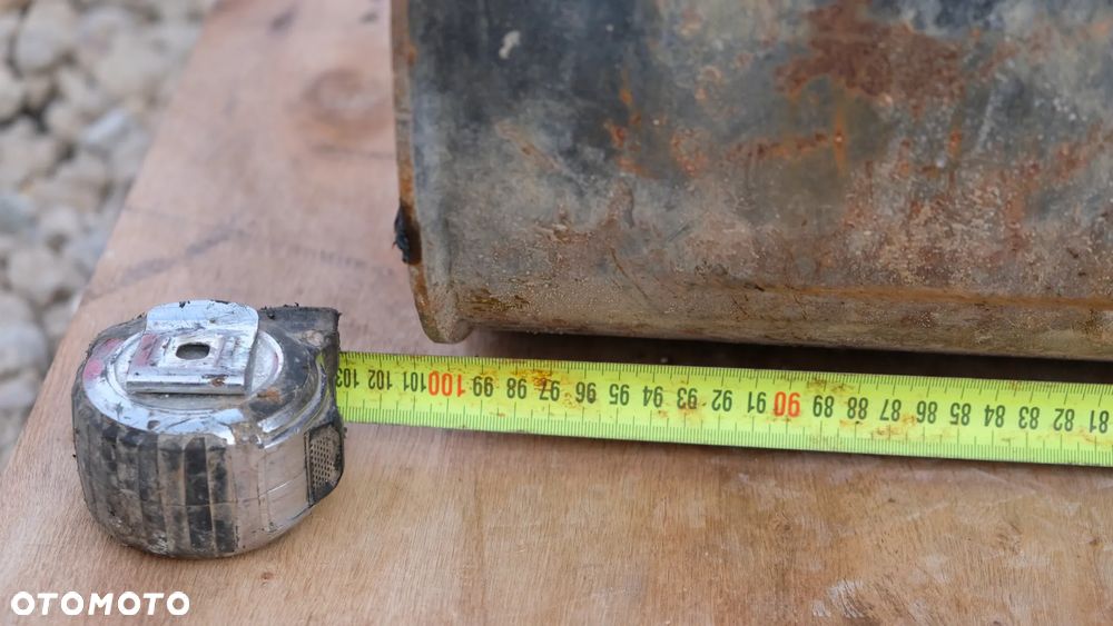 łyżka skarpowa verachter 1 m do mini koparki - 2