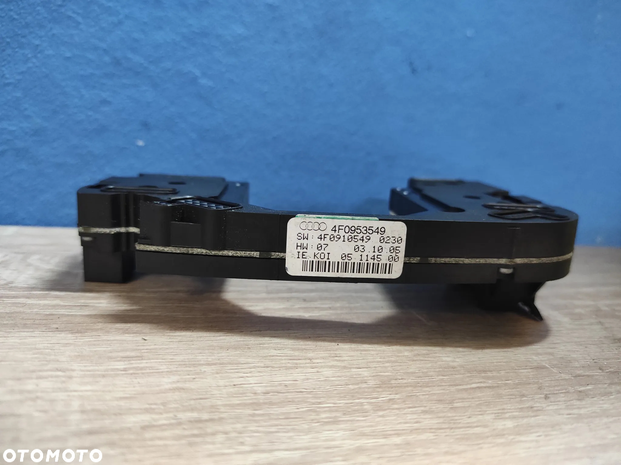 MODUŁ KOLUMNY STEROWNIK KIEROWNICY PODKOWA 4F0953549 AUDI A6 C6 WYSYŁKA !!!! - 2