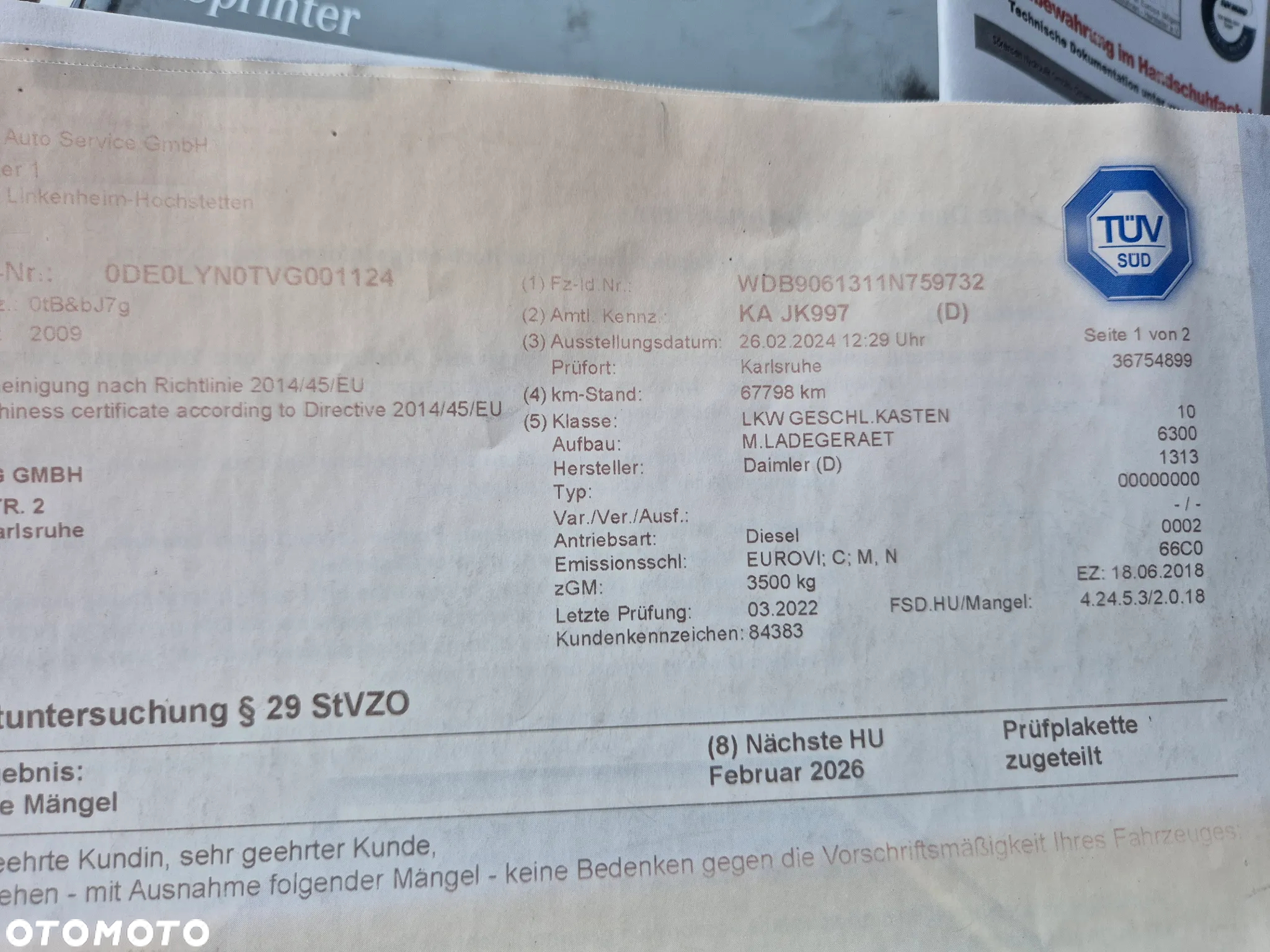 Mercedes-Benz SPRINTER 316 CDI KONTENER WINDA 78 TYS KM - 20