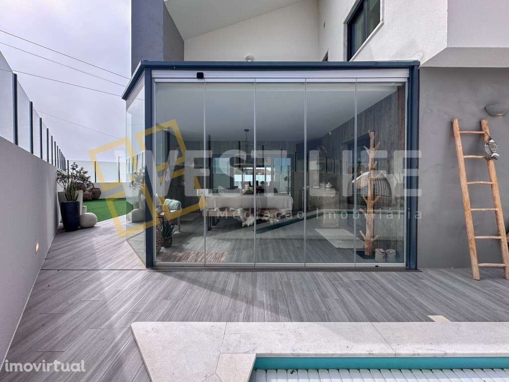 Fantástica Moradia T3, amplo Lounge com PISCINA - espaço exterior e... - Grande imagem: 4/30