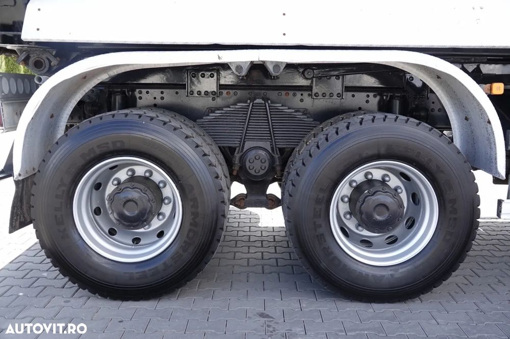 MAN TGS 41.460 / 8X8 / ​​​​BASCULĂ SPATE / MANUALĂ / HARDOX / KH-KIPPER / 2017 / - 23