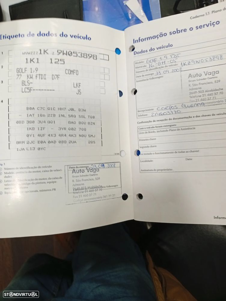 VW Golf 1.9 TDi Confortline DSG 7V - 22