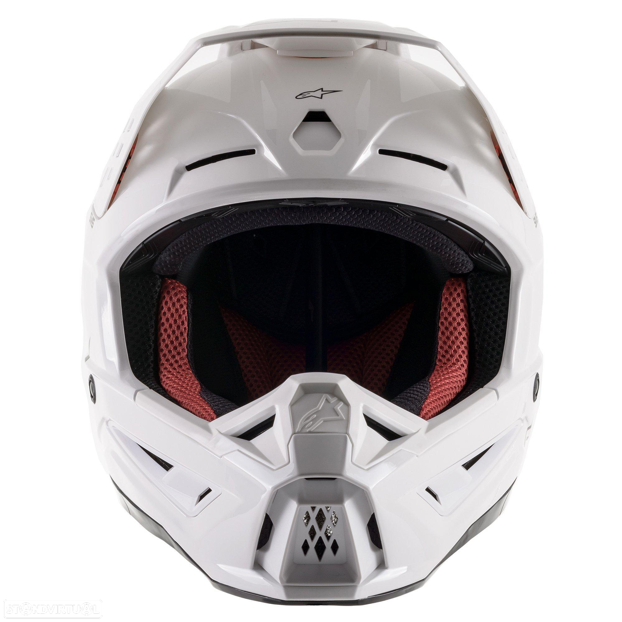 alpinestars capacete s-m5 solid 8303021 - 3