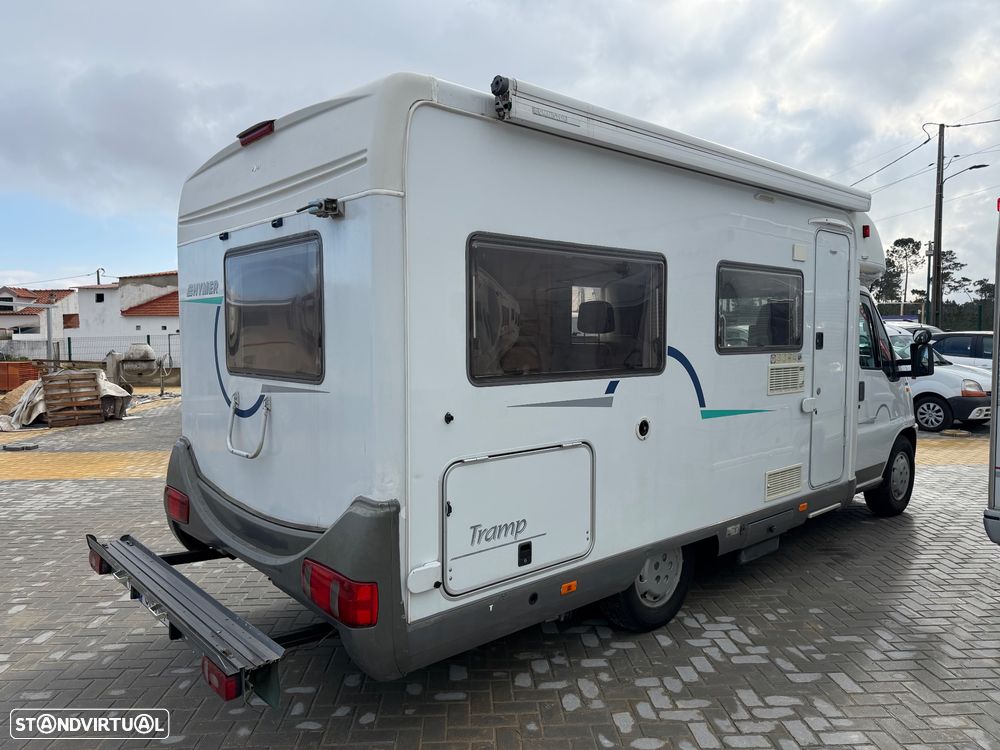 Hymer Tramp-Classic 2x ar condicionado suporte para motos - 2
