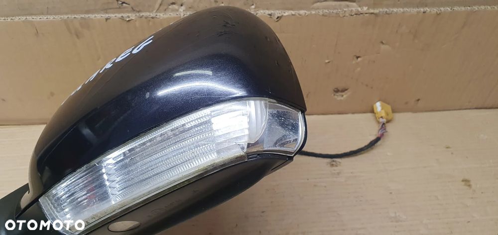 Lusterko zewnętrzne lewe elektryczne Europa VW Touareg 8 PIN LC9Z - 6