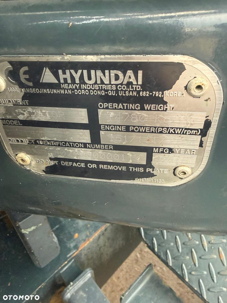 Hyundai HW 140 rototilt engcon SUPER STAN z Holandii Transport GRATIS ! - 24