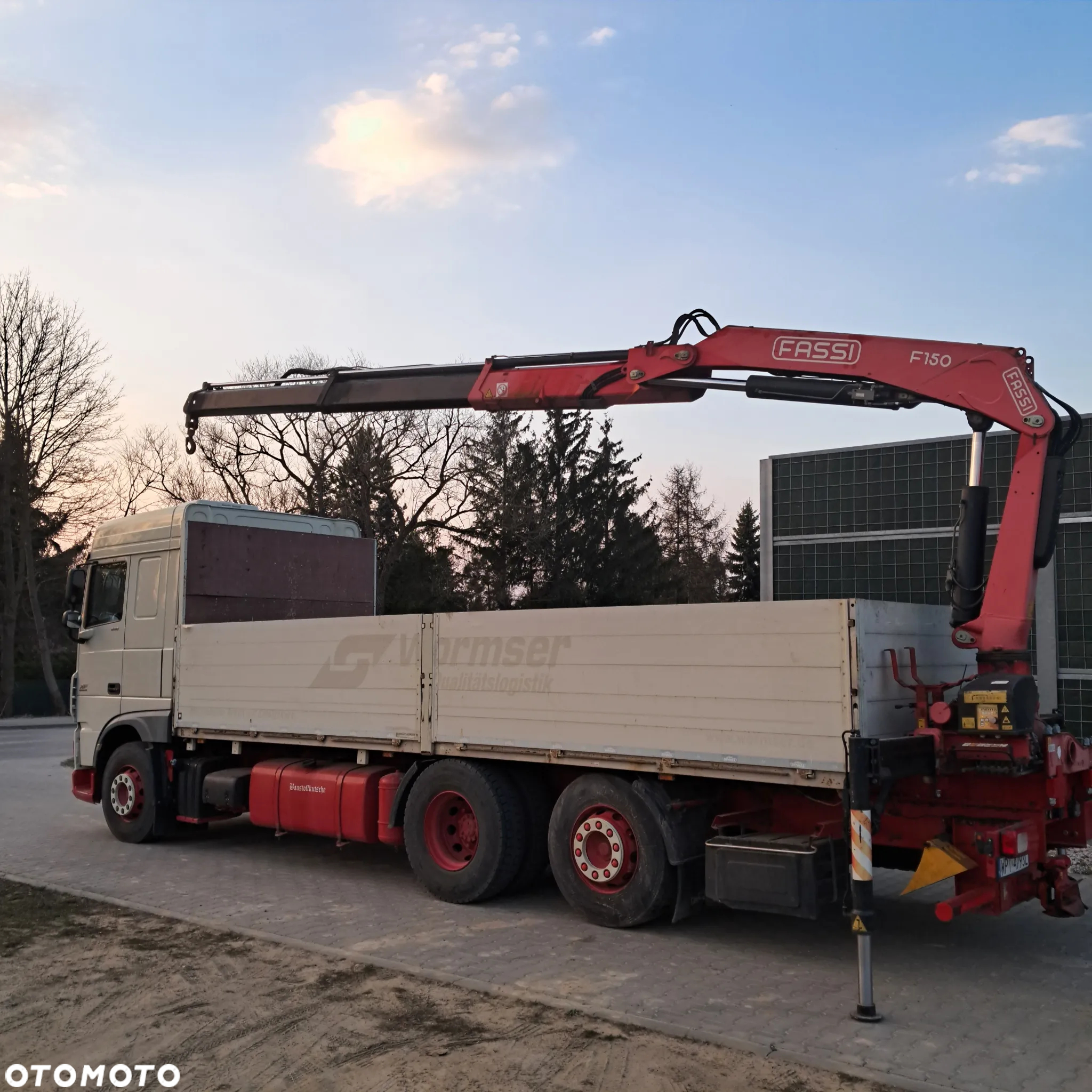 DAF xf 2016r. 440 HDS w ZET fassi 6x2 man volvo scania renault iveco hiab palfinger - 3