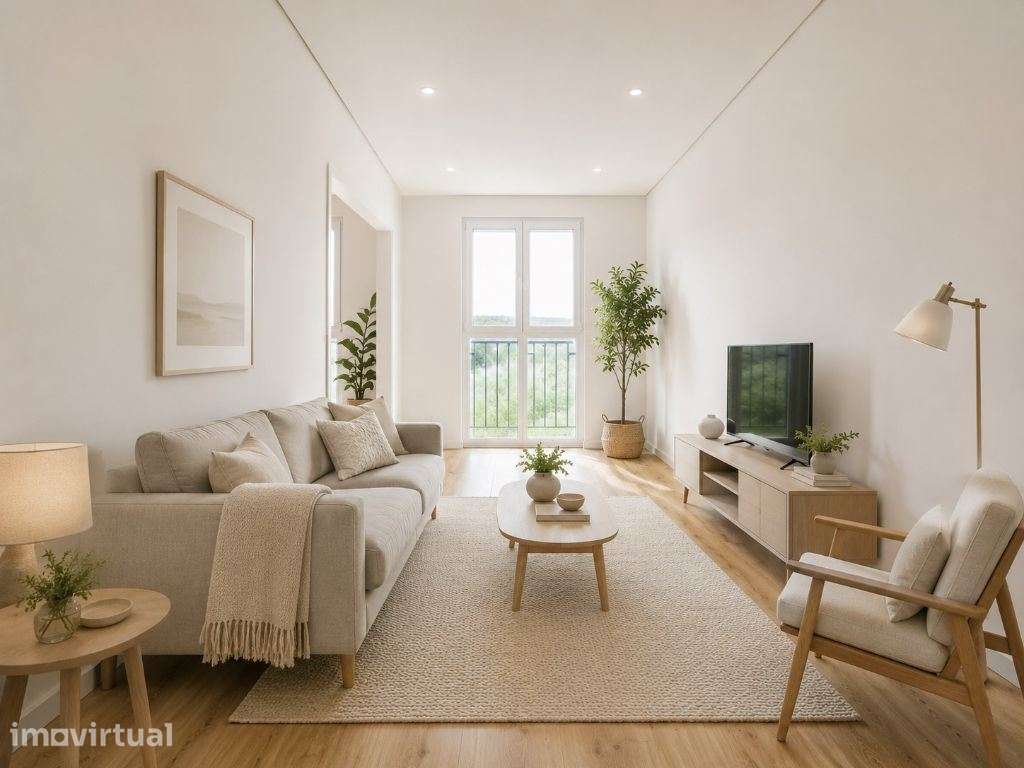 Apartamento T3 totalmente remodelado, a estrear, no Vale da Amoreir... - Grande imagem: 5/13