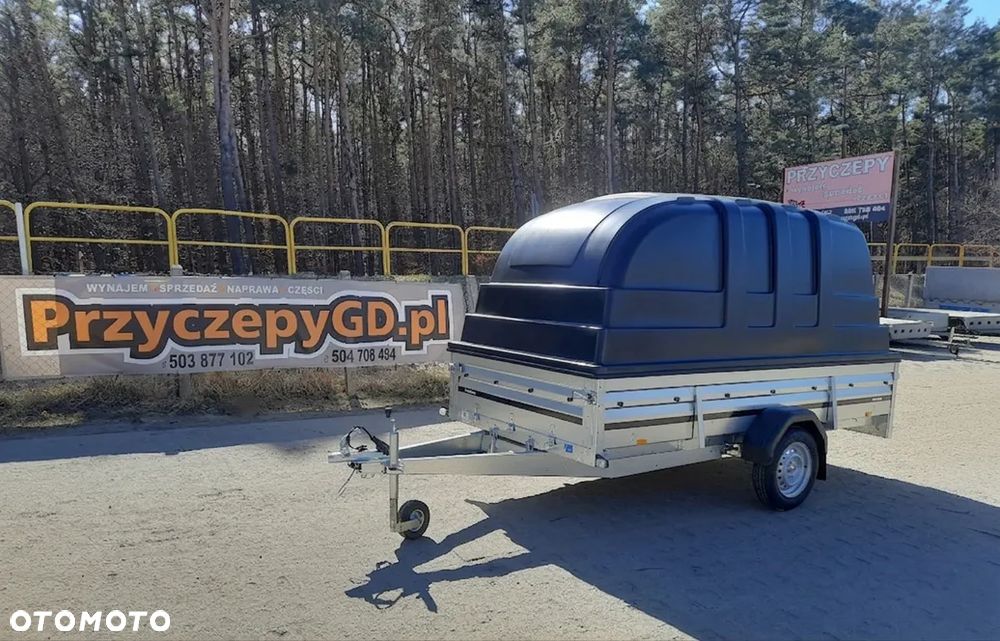 Brenderup Przyczepa BRENDERUP 2300 uchylna 750kg, wym. 300x153cm H 40cmcm, lekka towarowa - 2