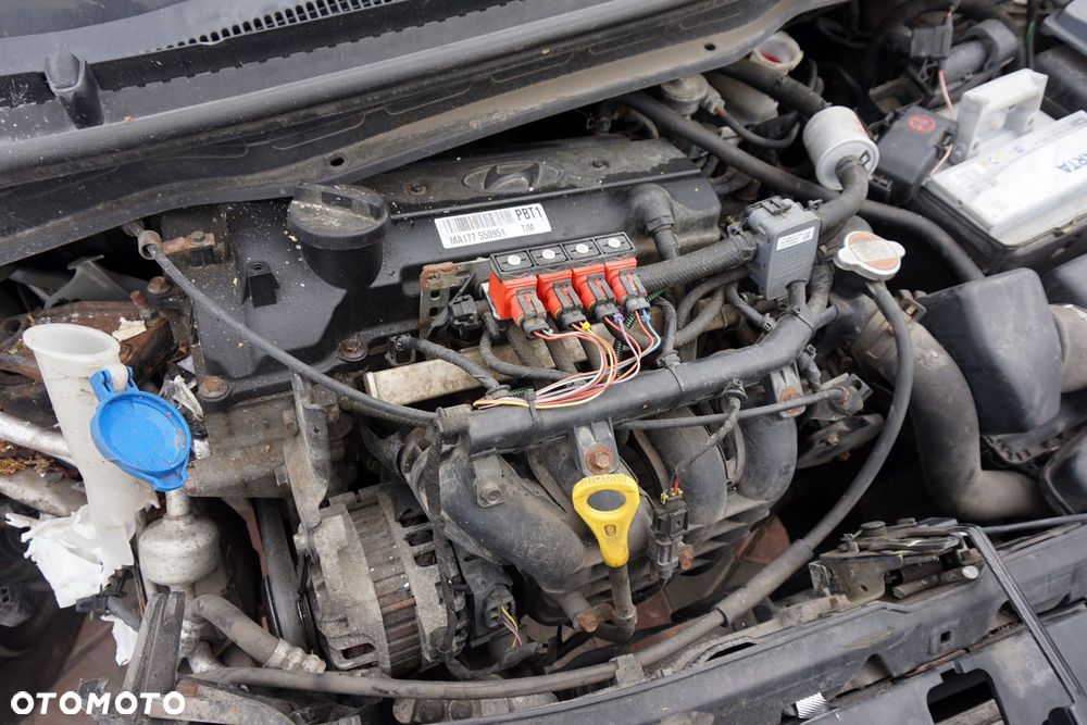 SILNIK KOMPLETNY I20 I 1.2 16V 77KM G4LA 21101-03M10 HYUNDAI 2008-2012 - 3