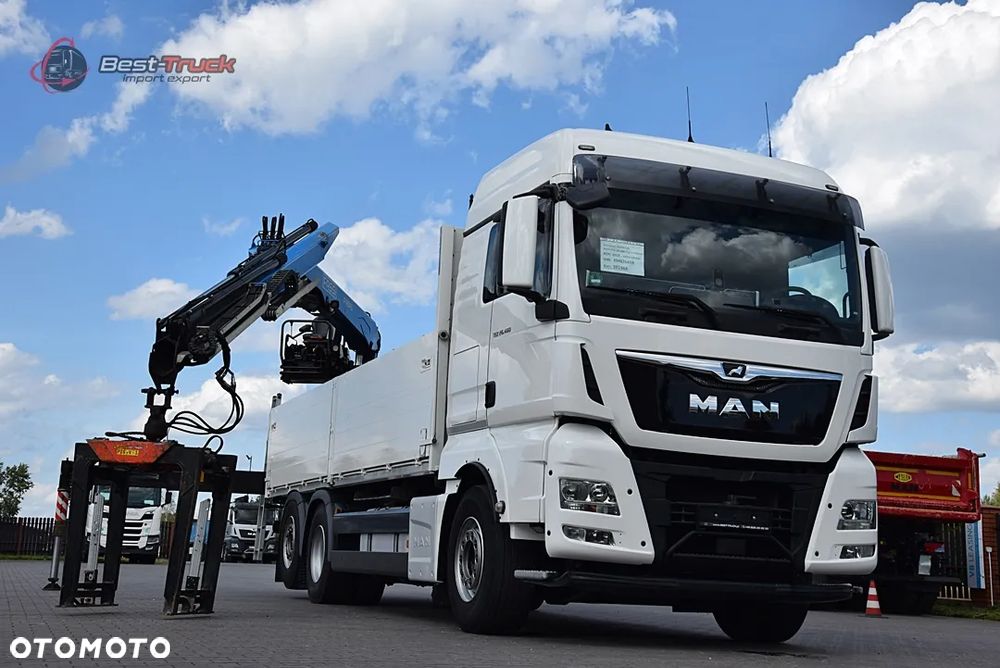 MAN TGX 26.460 // 6X2 // HDS FASSI F195AS22 // 6XPODUSZKA // OŚ SKRĘTNA // RETARDER - 4