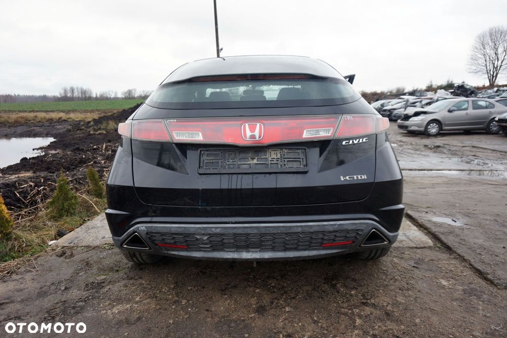HONDA CIVIC VIII 5D HB 2006 B92P 2.2 I-CTDI N22A2 140KM PPG6 CZARNY na części - 4
