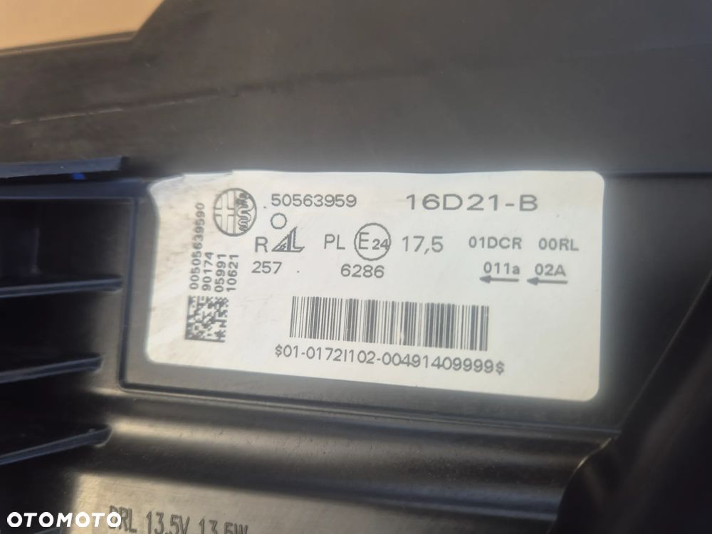 Alfa Romeo Stelvio lampa prawa.Biksenon skrętny.Kompletna. - 9