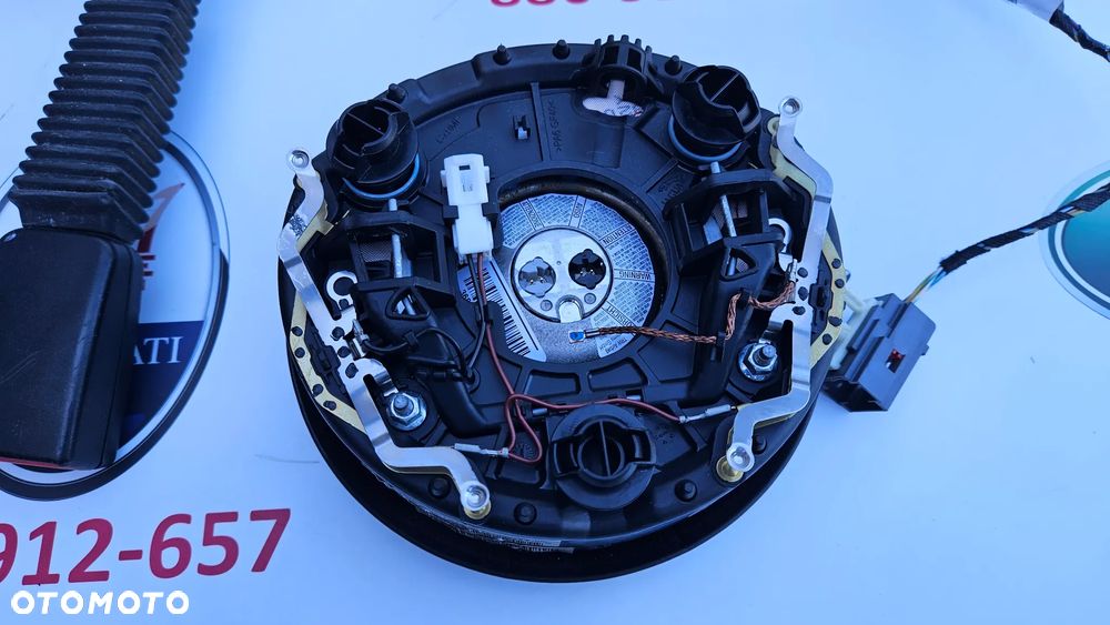 Jaguar XJ 351 Poduszka powietrza kierowcy airbag Kierownicy Pasażera Napinacze pasów bezpieczeństwa KOLOR CZARNY - 6