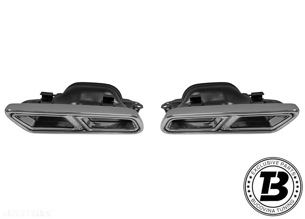 Pachet Exterior compatibil cu Mercedes S Class W222 S63 Design - 11