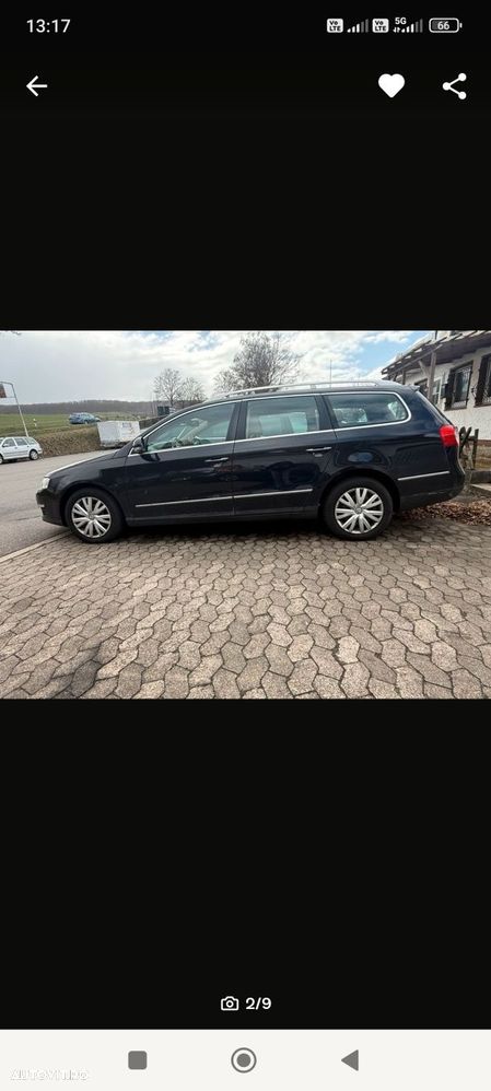 Dezmembrez Volkswagen Passat B6 break 2.0 tdi BMP 140 cp manual negru LC9X - 3