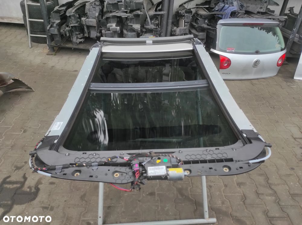 VW PASSAT B7 KOMBI PANORAMA DACH SZYBERDACH KOMPLET 3AF877041 8R0959591A 1K9877307A WYSYŁKA !!!!! - 4