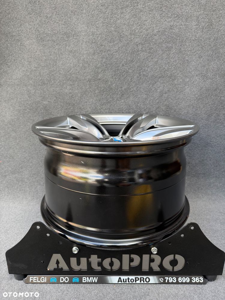 Oryginalne felgi BMW 19 Styling 467M 5x120 3 F30 F32 F36 alufelgi Styling 8j ET36 8.5j ET47 F10 Z3 Z4 E46 X1 X3 E83 E90 F34 GT F01 F12 F20 F22 E87 E81 JR ciemny grafit dwie szerokości Radom oryginał black chrome - 6